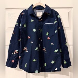 Sovereign Code Blue Shirt with Christmas Design